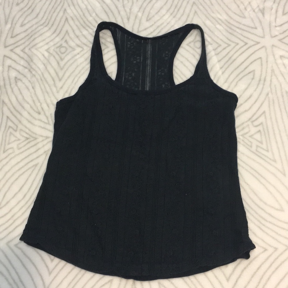 Hollister navy blue tank top